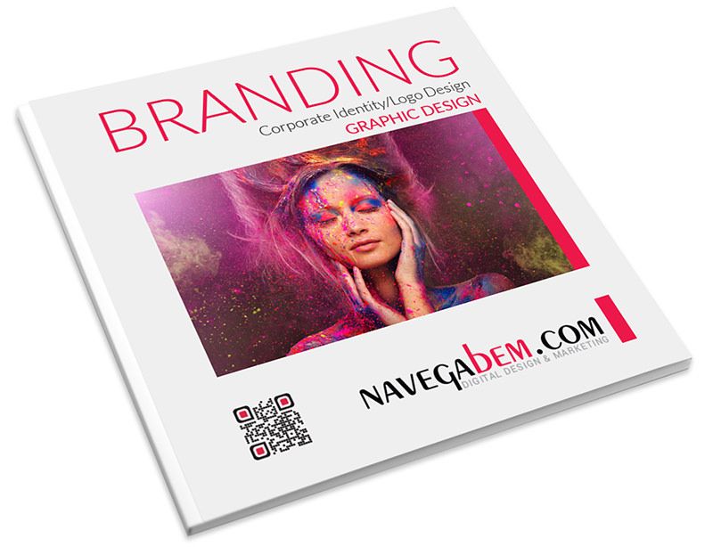 Navega Bem brochura Branding